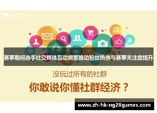 赛事期间选手社交媒体互动频繁推动粉丝热情与赛事关注度提升